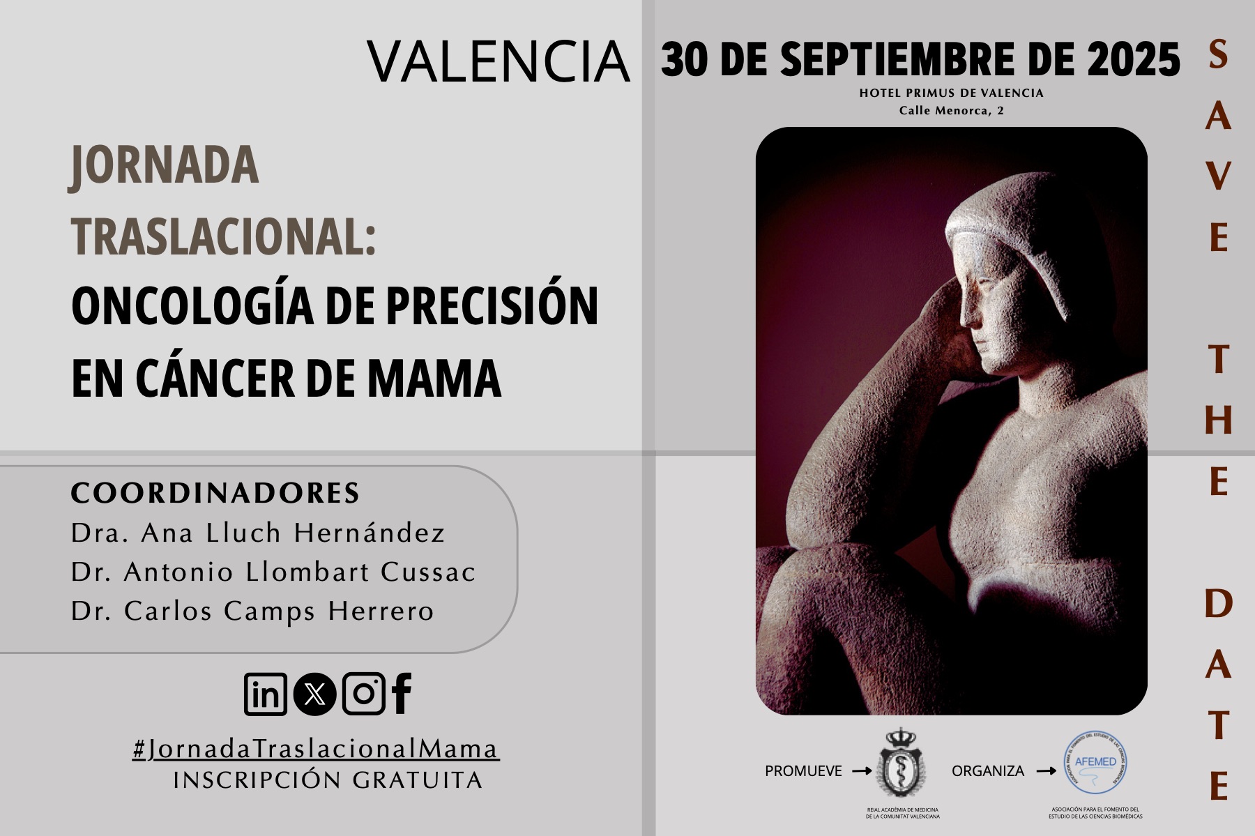 I JORNADA TRASLACIONAL: ONCOLOGÍA DE PRECISIÓN EN CÁNCER DE MAMA